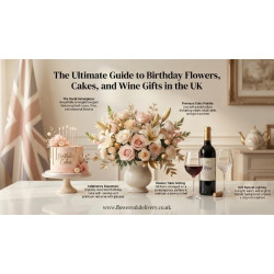 The Ultimate Guide to Birthday Flowers, Cakes, and Wine Gifts in the UK